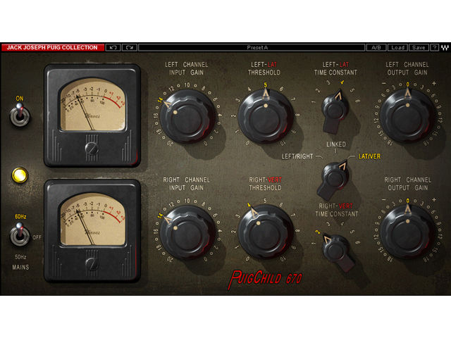 The PuigChild 670 emulates a classic Fairchild compressor.